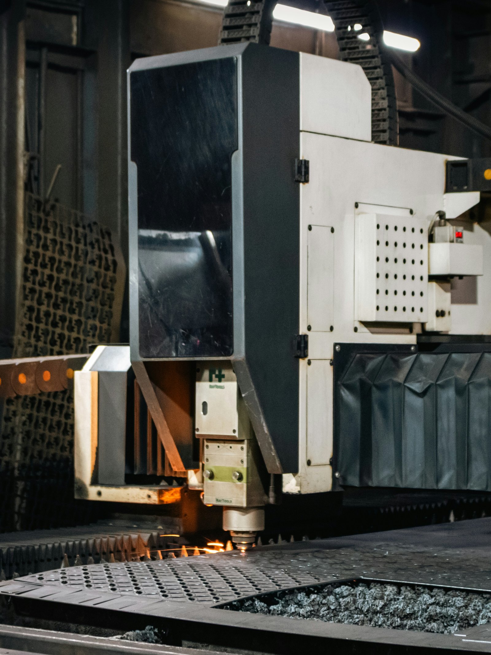 Industrial laser cutting
